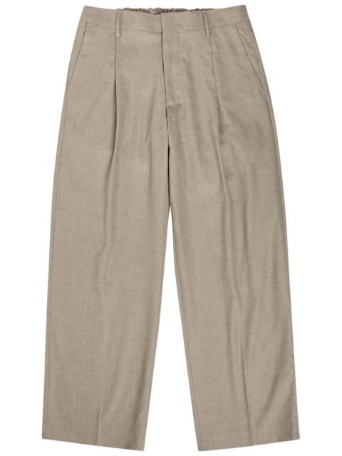 NN07 NN07 Kay Pleated Straight-leg Woven Trousers