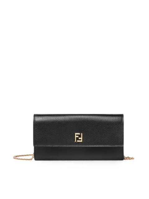 FENDI Leather continental wallet