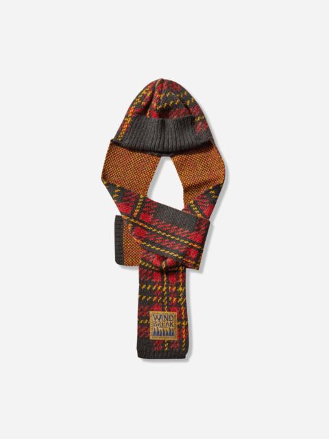 Kapital 5G Wool Tartan Check Gale Cap Red