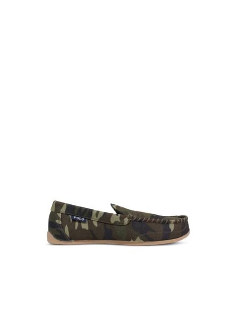 Polo Ralph Lauren Declan camouflage-print loafers