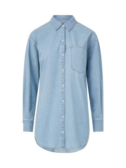 MAYA CHAMBRAY BUTTON-DOWN SHIRT