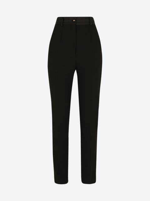 Dolce & Gabbana Woolen tuxedo pants