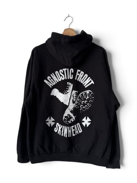 Other brands Japanese Brand - Vintage Skinhead Agnotic Front Y2K Hoodies