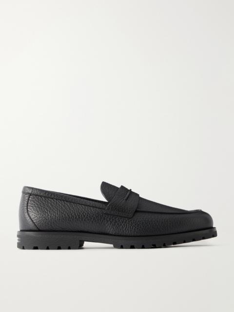 ZEGNA Full-Grain Leather Loafers