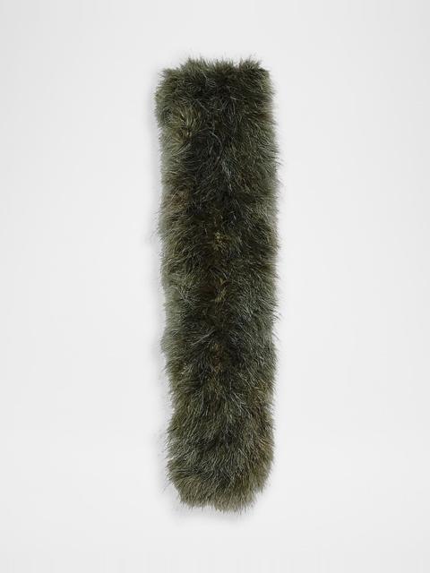 Yves Salomon Long Feather Scarf