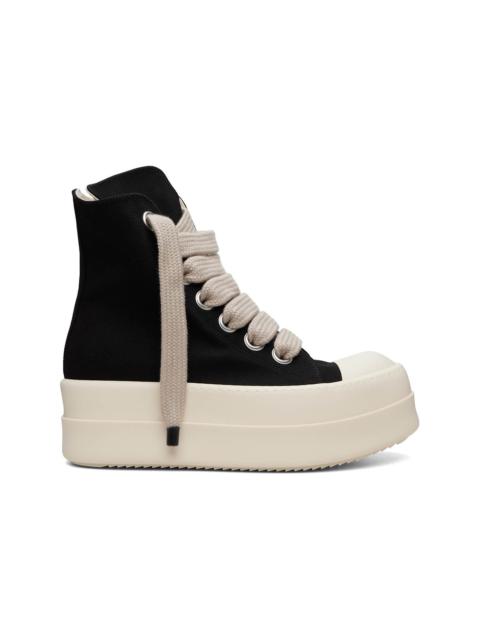 Rick Owens DRKSHDW Black Tower Mega Bumper Jumbolace Sneaks Sneakers