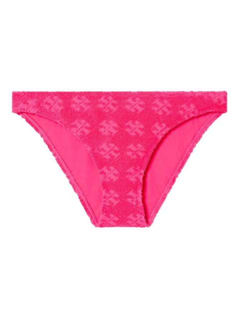 TORY BURCH terry-cloth bikini bottoms