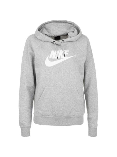 Nike logo-print drawstring hoodie