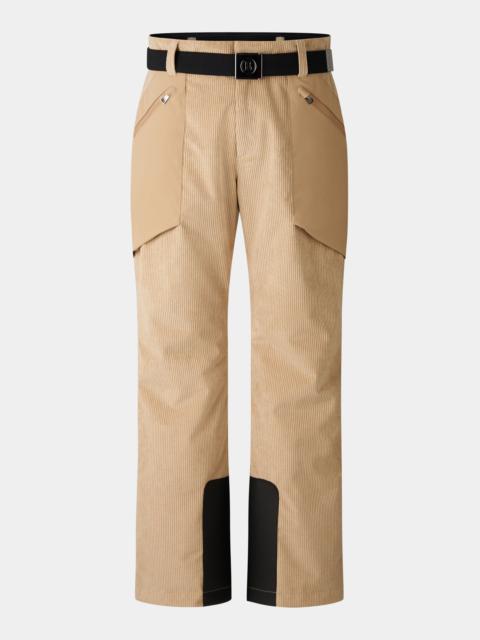BOGNER Coen Corduroy ski pants in Beige