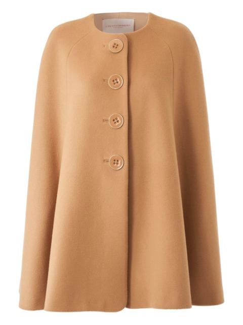 CAROLINA HERRERA wool cape