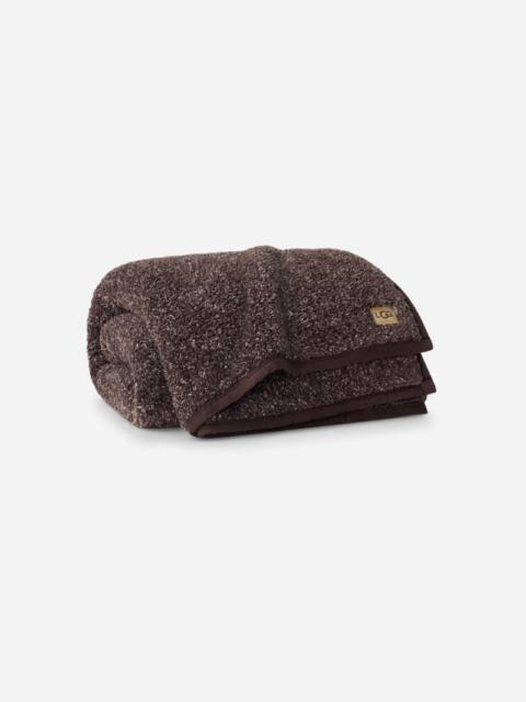 UGG Classic UGG®fluff Throw 50" x 70" Polyester Blankets in Burnt Cedar