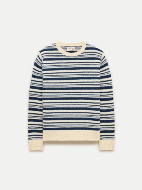 J.CREW Soft-washed wool sweater in stripe