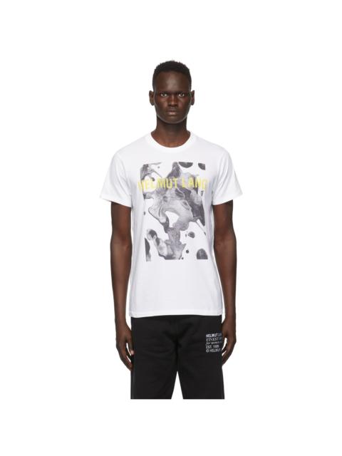 Helmut Lang White Mega Standard T-Shirt