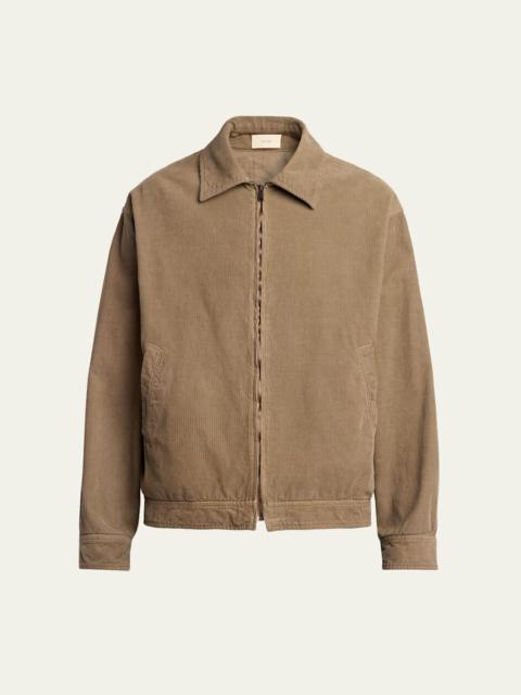 The Row Men's Cotton Corduroy Full-Zip Jacket