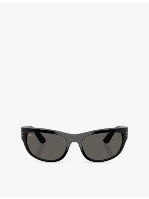 Ray-Ban RB2289 Mega Balorama Pillow-Frame Acetate Sunglasses