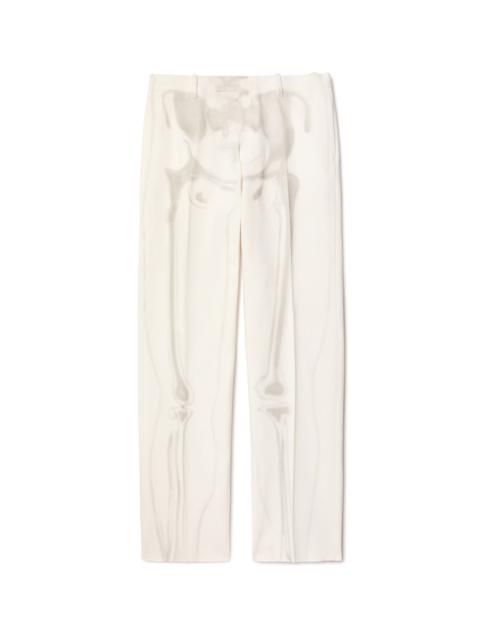 Body Scan Tailor Denim Pant White