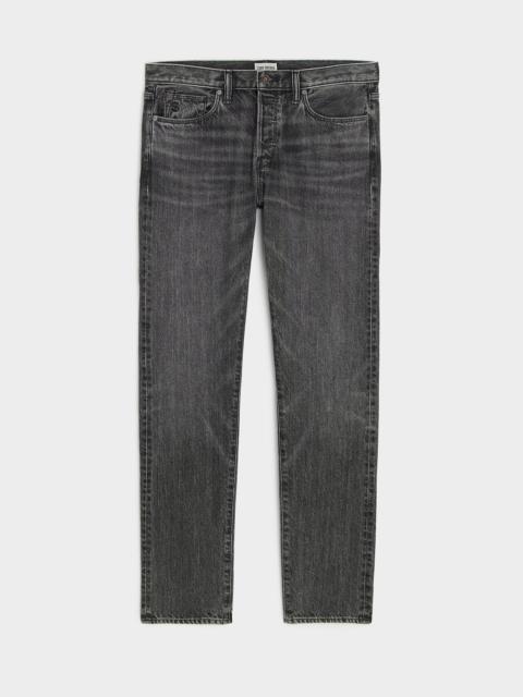 TODD SNYDER Slim Selvedge Jean in Charcoal