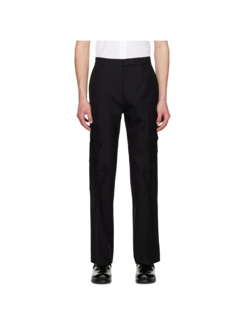 STEFAN COOKE Black Bows Trousers