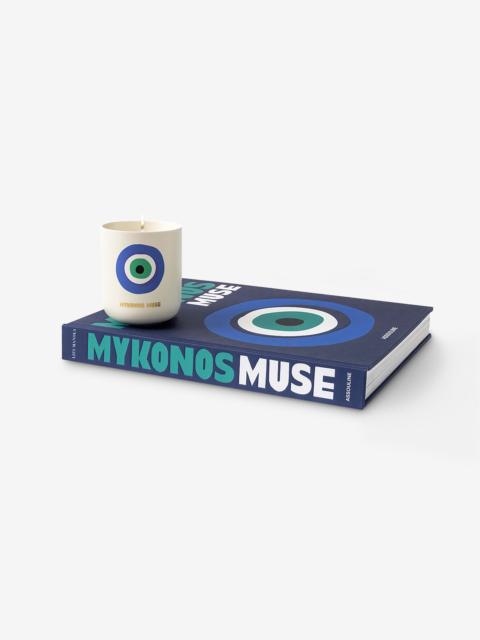 ASSOULINE Mykonos Muse - Candle and Book Gift Set