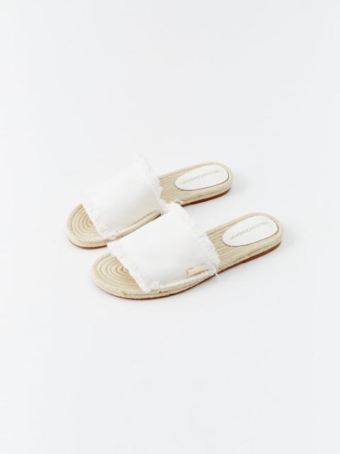 MELISSA ODABASH ESPADRILLE BEIGE SANDALS