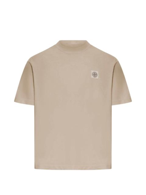 Stone Island logo-patch T-shirt
