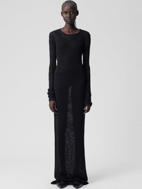 Ann Demeulemeester Eina Ghost Long Sleeve Dress