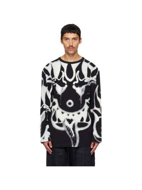 Y-3 Black Chito Edition Graphic Long Sleeve T-shirt