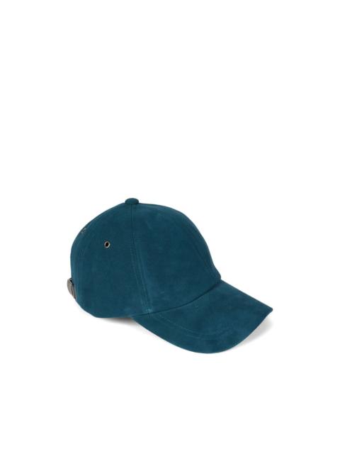 Paul Smith suede stripe-detail cap