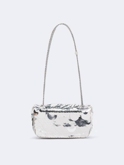 rabanne Sparkle Mini sequined shoulder bag