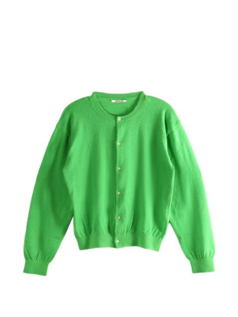 AURALEE button-up cardigan