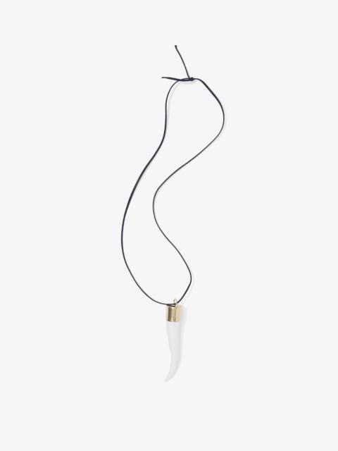 Proenza Schouler Horn Pendant Necklace