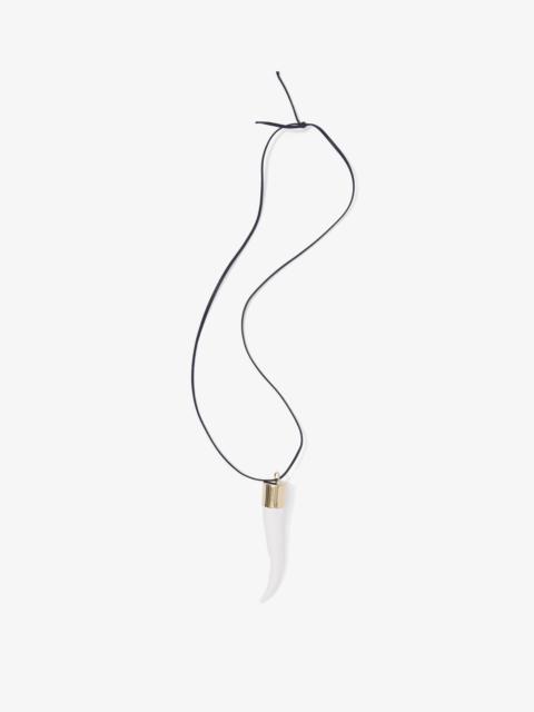 Proenza Schouler Horn Pendant Necklace