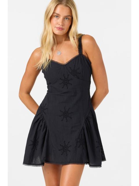 O'Neill Conor Sunshine Eyelet Mini Dress