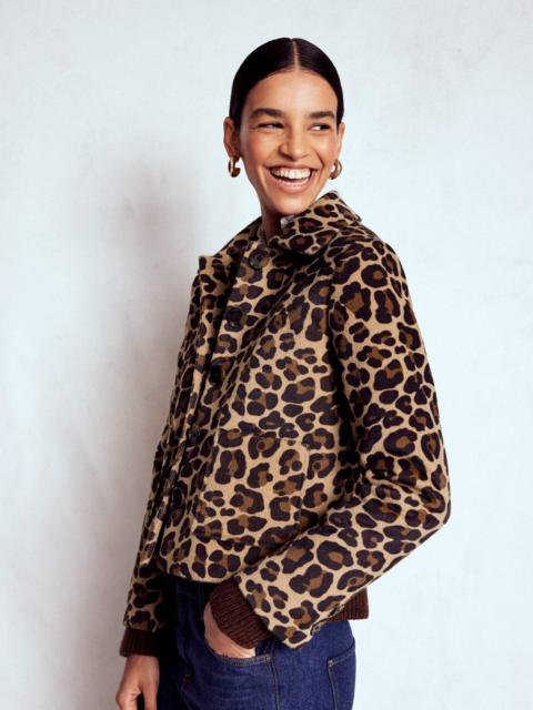 BODEN Knightsbridge Jacket-Leopard