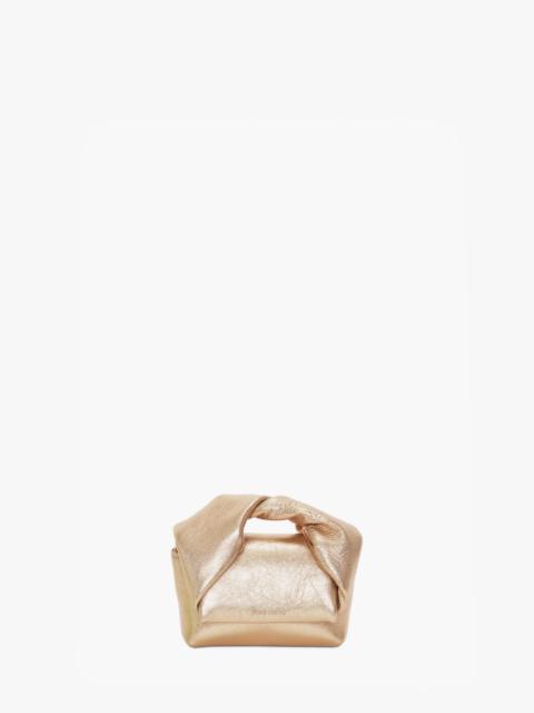 JW Anderson MINI TWISTER - LEATHER MINI BAG