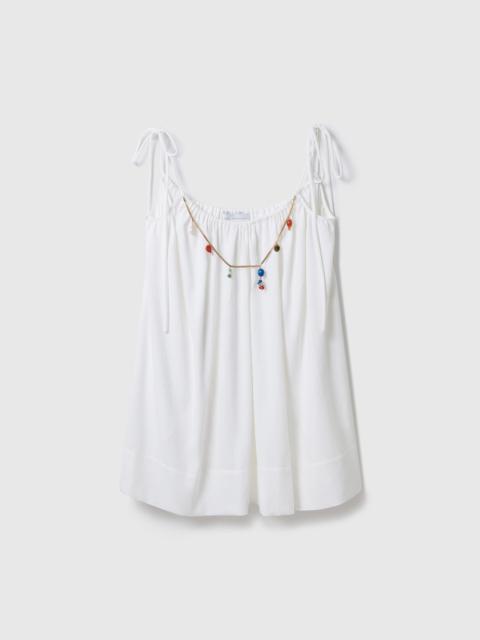 Stella McCartney Bead-Embellished Mini Dress