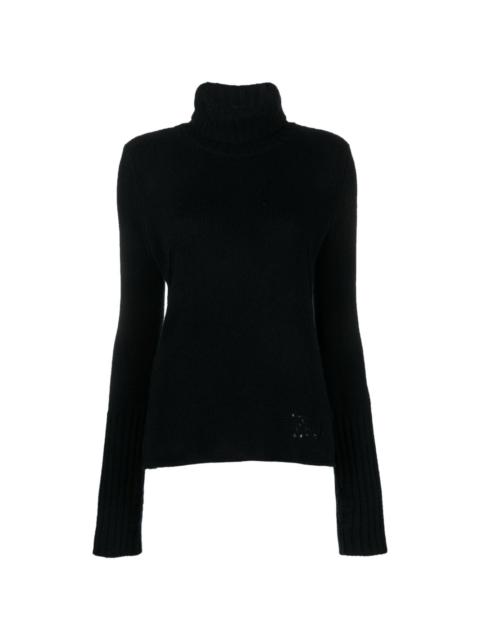 Zadig & Voltaire roll-neck cashmere jumper