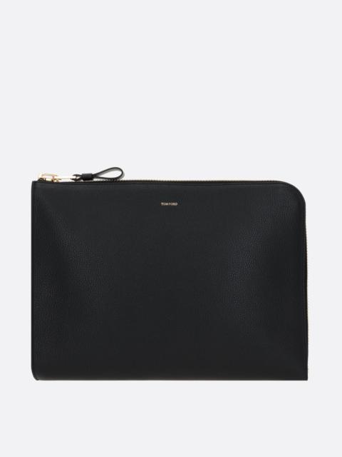 TOM FORD TEXTURED LEATHER BILLFOLD WALLET