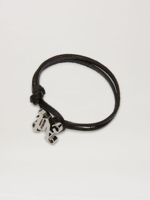 Palm Angels Cord Monogram Bracelet
