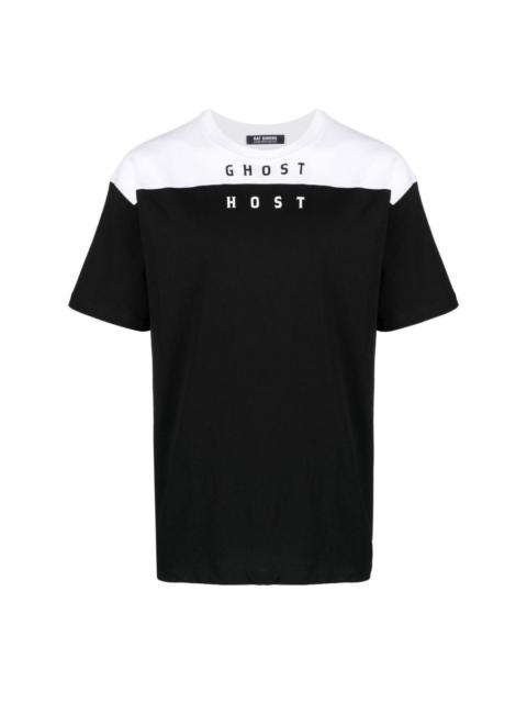 Raf Simons Ghost Host two-tone T-shirt