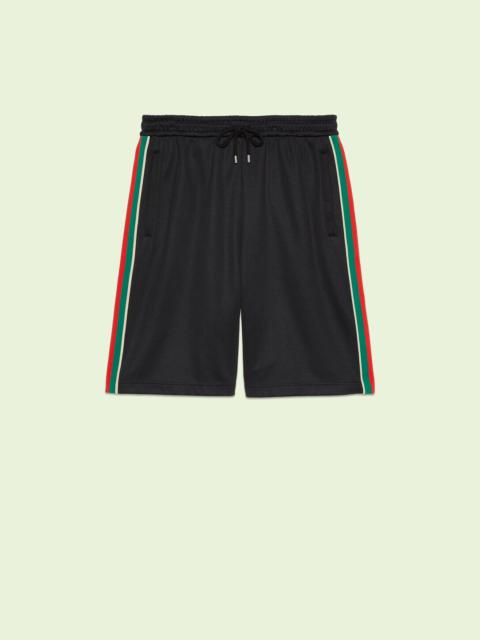 GUCCI Technical jersey shorts