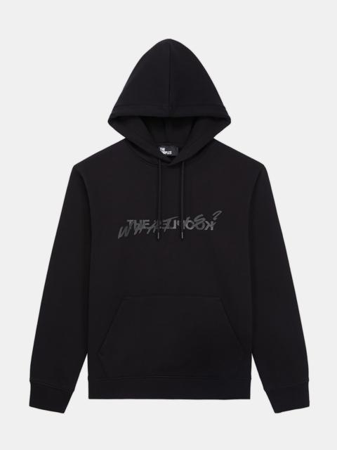 The Kooples MEN'S BLACK WHAT IS HOODIE