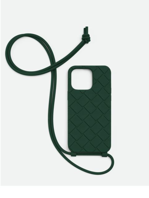 Bottega Veneta iPhone 14 Pro Max Case On Strap