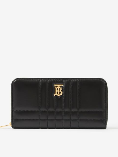 Burberry Quilted Leather Lola Ziparound Wallet