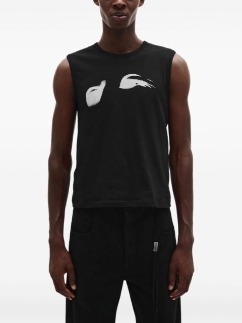 Ann Demeulemeester graphic-print tank top