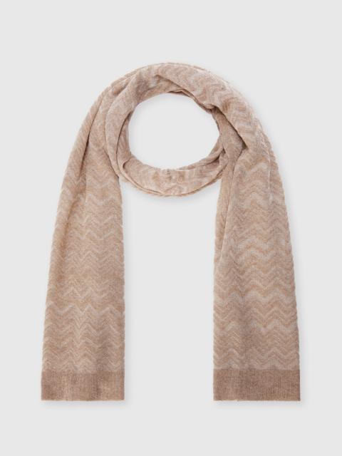 Missoni Zig zag viscose blend scarf