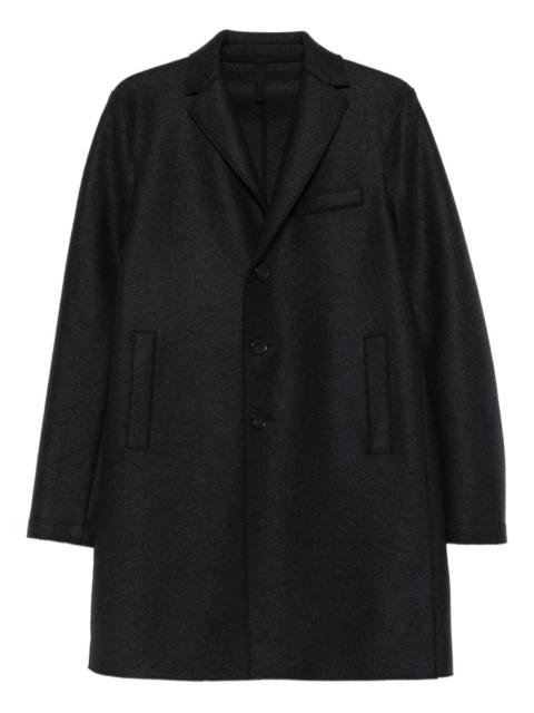 Harris Wharf London notched-lapel wool coat