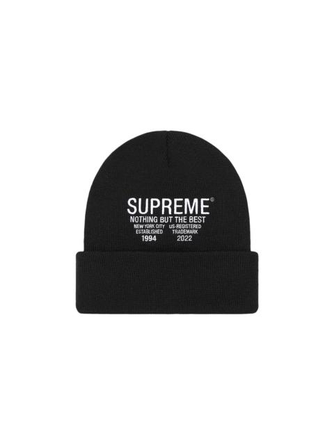 Supreme Nothing But Beanie 'Black'