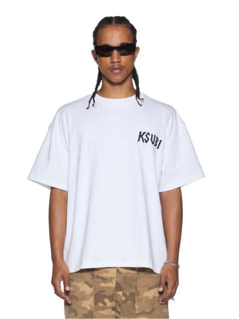 Ksubi STAY UP EKCESS SS TEE TRU WHITE