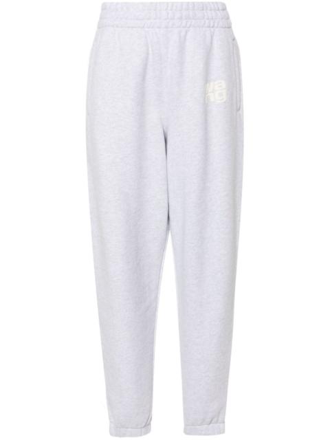 Alexander Wang mÃ©lange-effect track pants